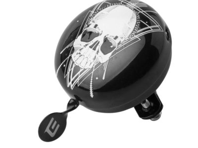 Zvonek Extend černá lebka