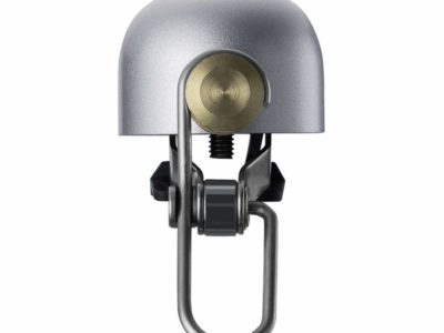 RockBros designový zvonek na kolo, stříbrný