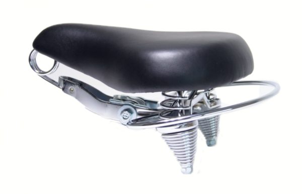 Sedlo Cruiser se zadní lištou, černé