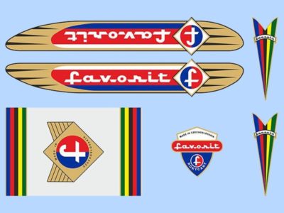 nálepky favorit ´60