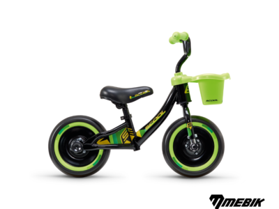 S'COOL Dětské odrážedlo pedeX 3in1 černo/zelené